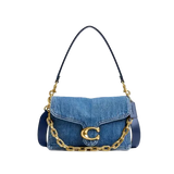 Bolsa Chain Tabby 26 Shoulder Denim Coach