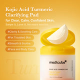 Kojic Acid Tumeric Toner Pad - Medicube