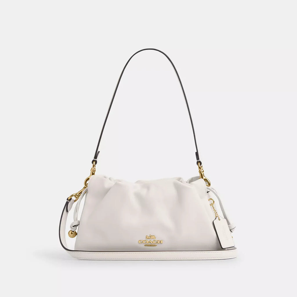 [PRÉ VENDA] Faye Shoulder Bag In Chalk Wear - Coach