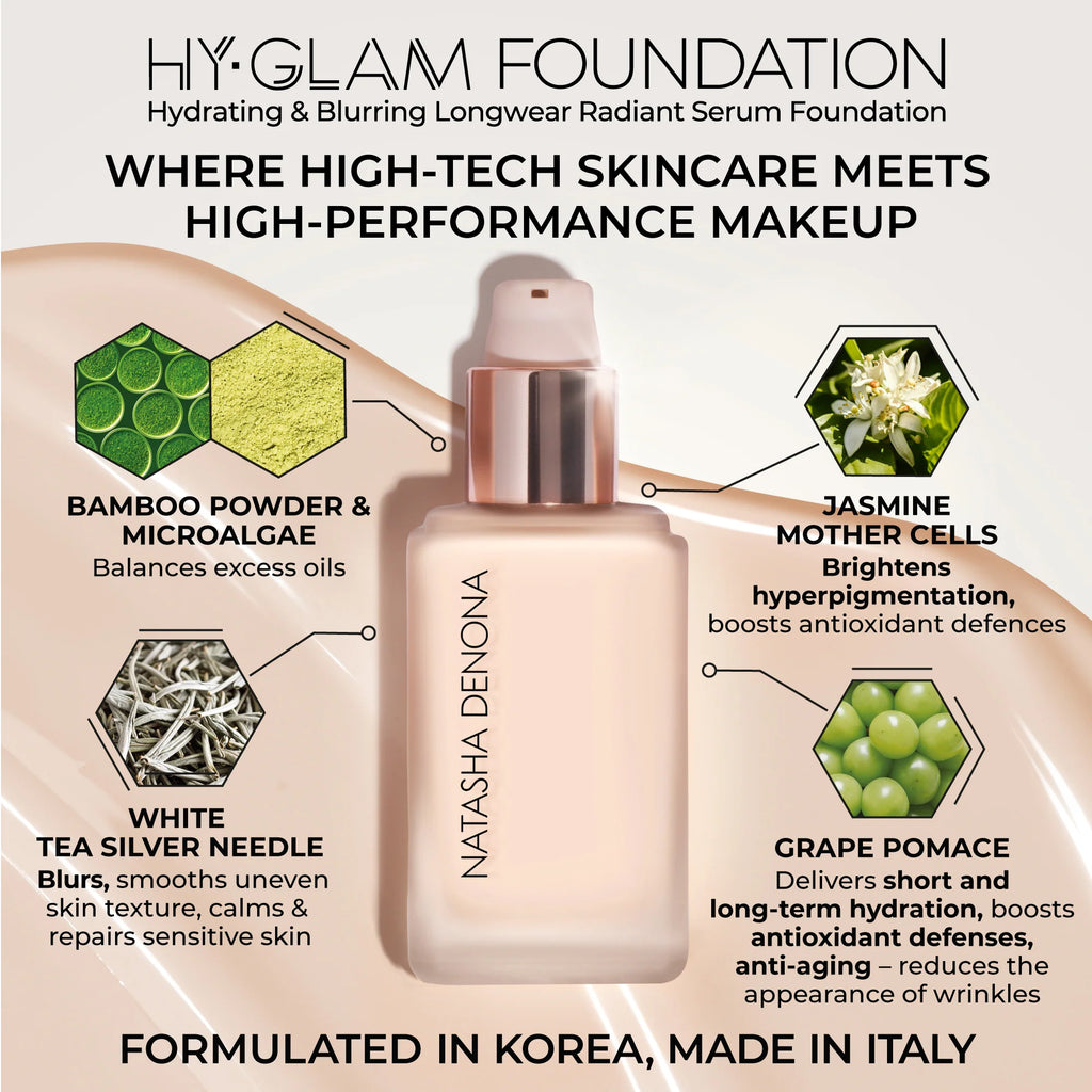 [PRÉ VENDA] Base - HY-GLAM Foundation