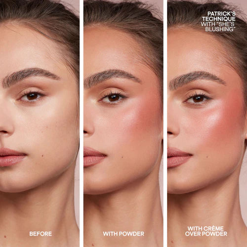 Major Headlines Double-Take Crème & Powder Blush Duo - Patrick Ta