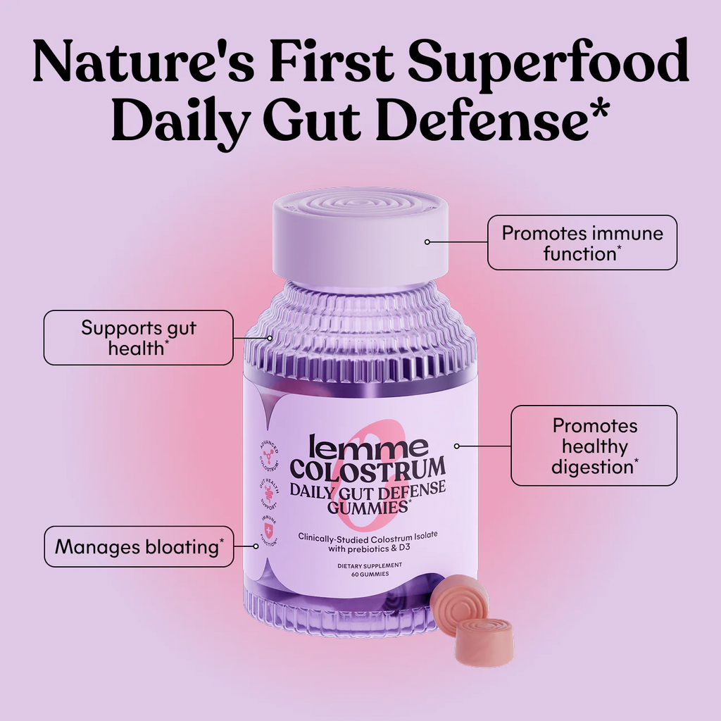[PRÉ VENDA] Lemme Colostrum Gummies