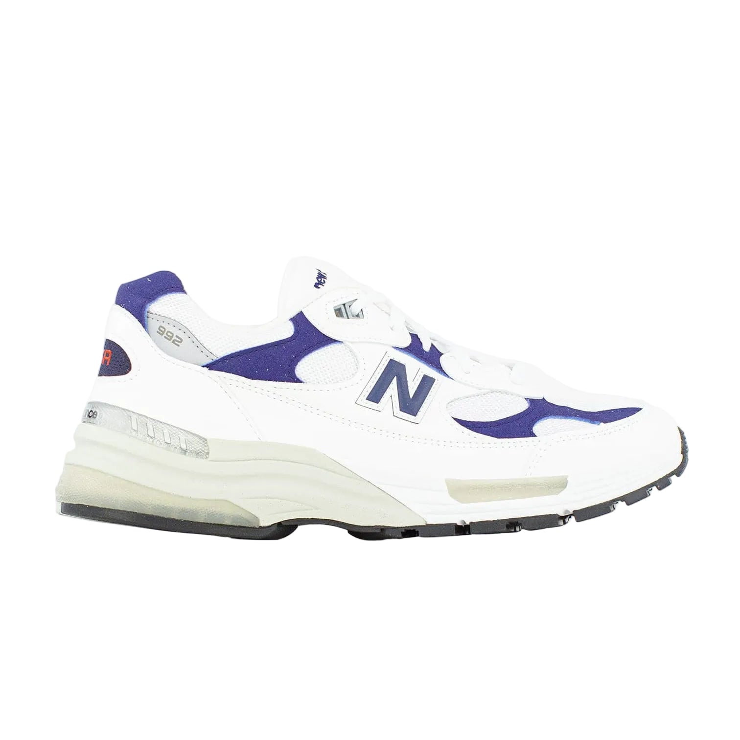 New Balance 992 "White/Navy" Tamanho 38