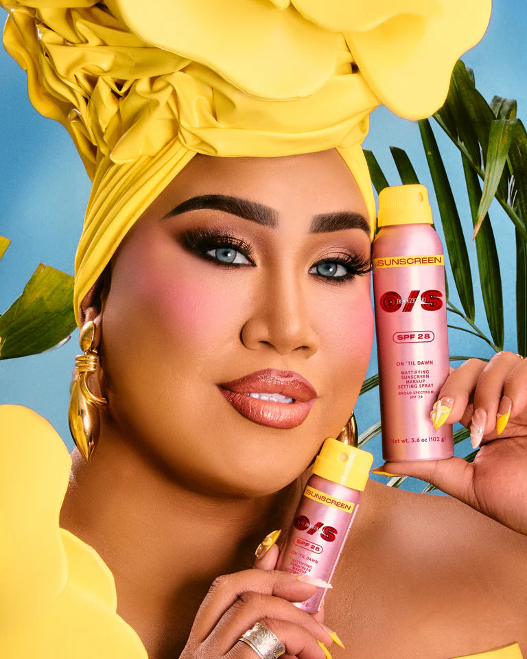 Mattifying Sunscreen Makeup Setting Spray SPF 28