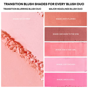 [PRÉ VENDA] TRANSITION BLURRING BLUSH DUO
