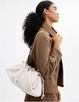 [PRÉ VENDA] Faye Shoulder Bag In Chalk Wear - Coach