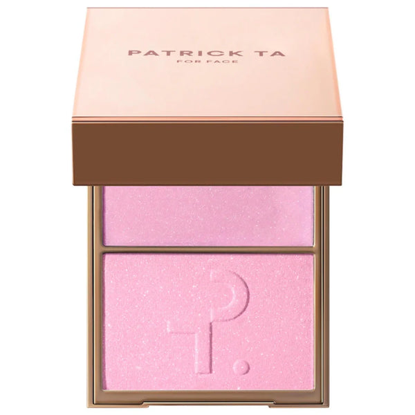 Iluminador Patrick Ta Major Glow Crème & Powder Light Reflecting Translucent Highlighter Duo | Cor: Baby