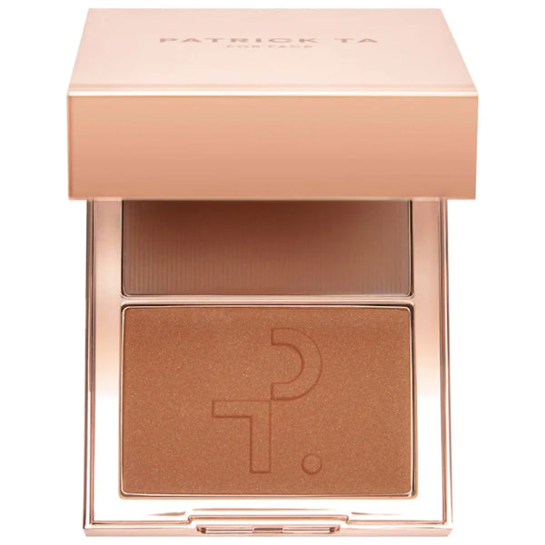 Duo Contorno e Bronzer Patrick Ta Major Sculpt Creme Contour & Powder Bronzer Duo | Cor: She's Bronzed