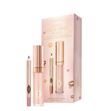 Kit Mini Glossy Fresh Pink Lip Gloss + Lip Liner Charlotte Tilbury