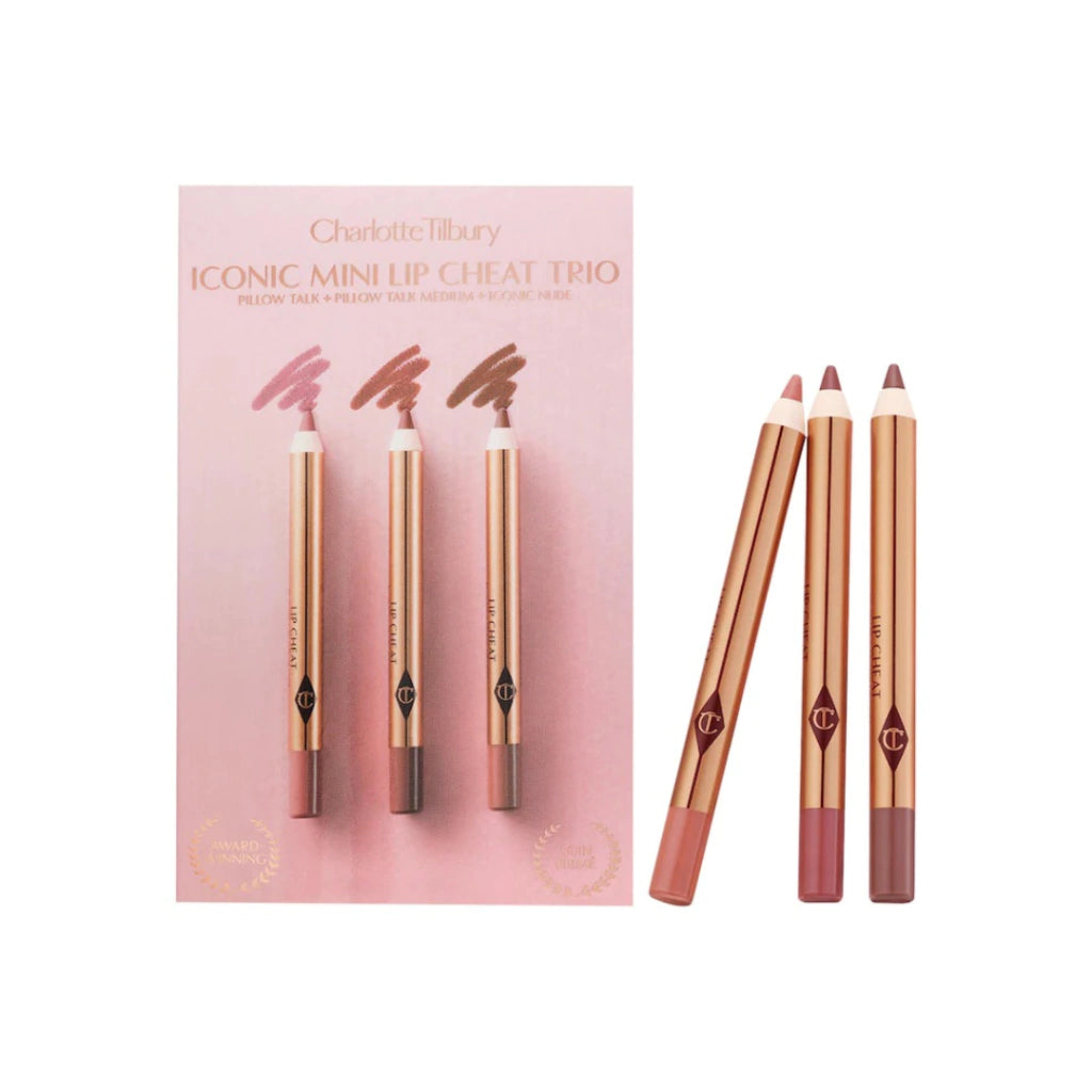 [PRÉ VENDA] Kit Mini Lip Iconic Cheat Charlotte Tilbury