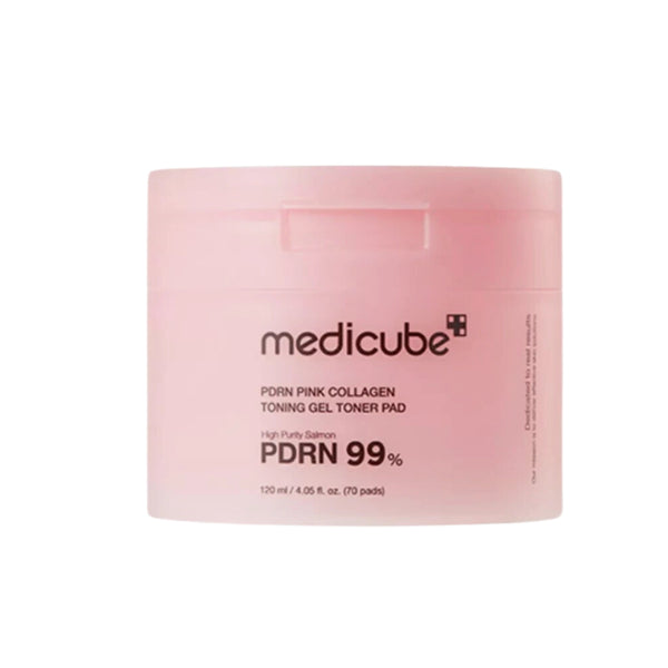 PDRN Pink Collagen Toning Gel Toner 70 Pads medicube - 120ml