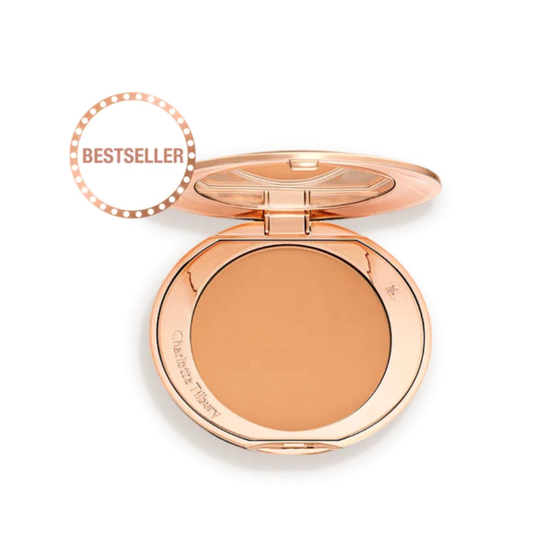 Pó Airbrush Flawless Finish Charlotte Tilbury Cor: 3 Tan/Medium à Foncê