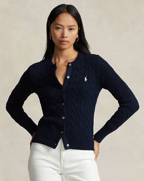 Cardigan Feminino Ralph Lauren