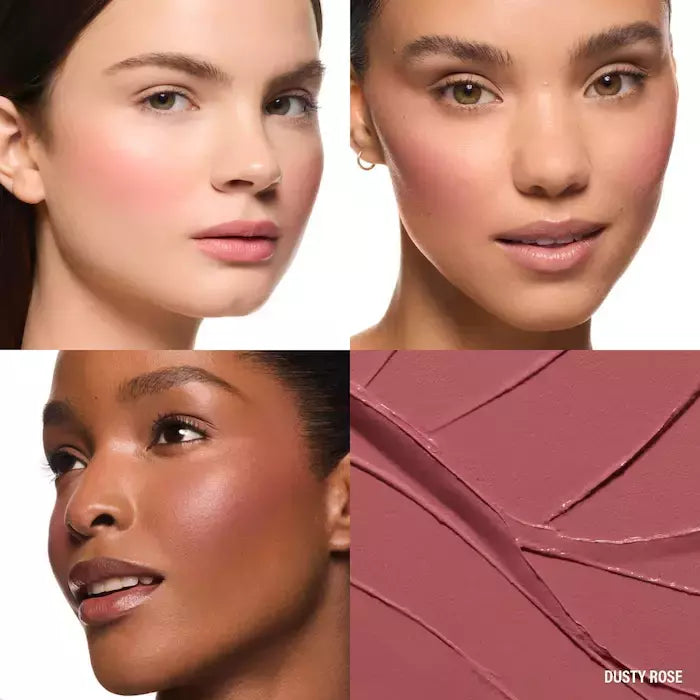 Mini Soft Pop Blush Stick Cor: Dusty Rose BY MARIO