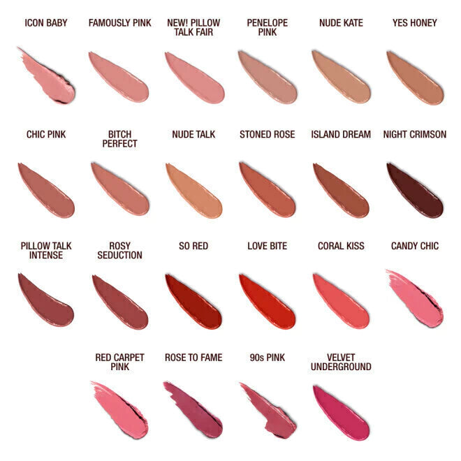 Batom K.i.s.s.i.n.g Satin Shine Charlotte Tilburg Cor: Pillow Talk Fair