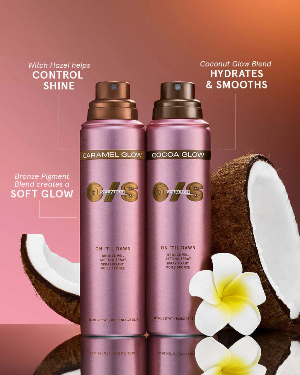 On 'Til Dawn Bronze Veil Waterproof Setting Spray