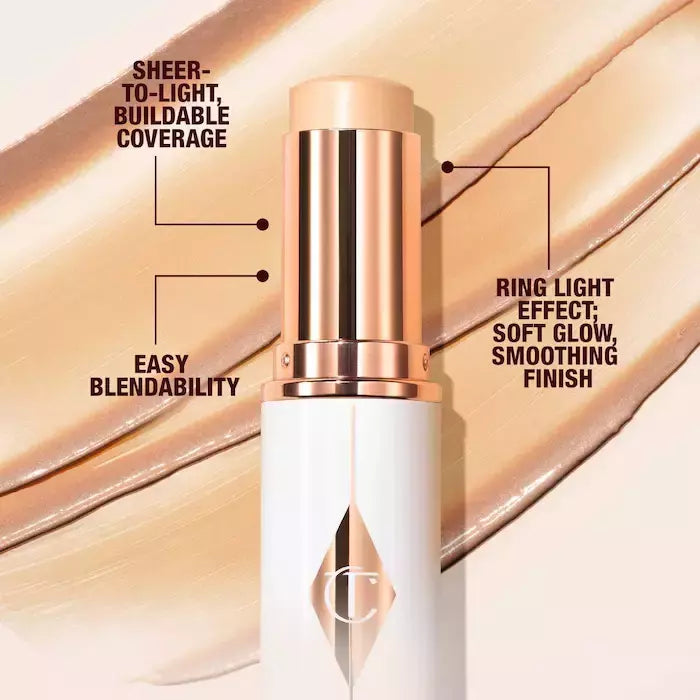 Base Skin Sheer Glow Charlotte Tilbury Cor: 02 Fair