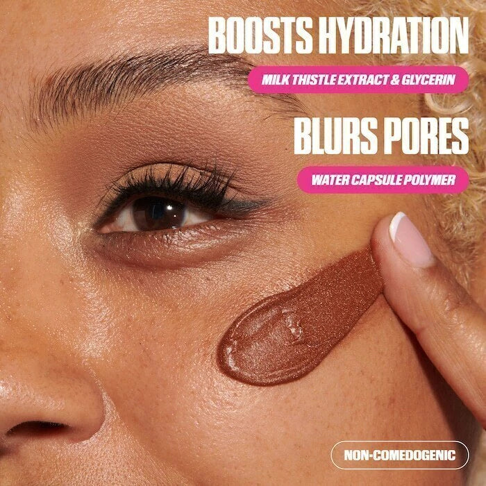 Primer Easy Blur Silicone-Free HUDA BEAUTY 30ml Cor: Bronze Fudge