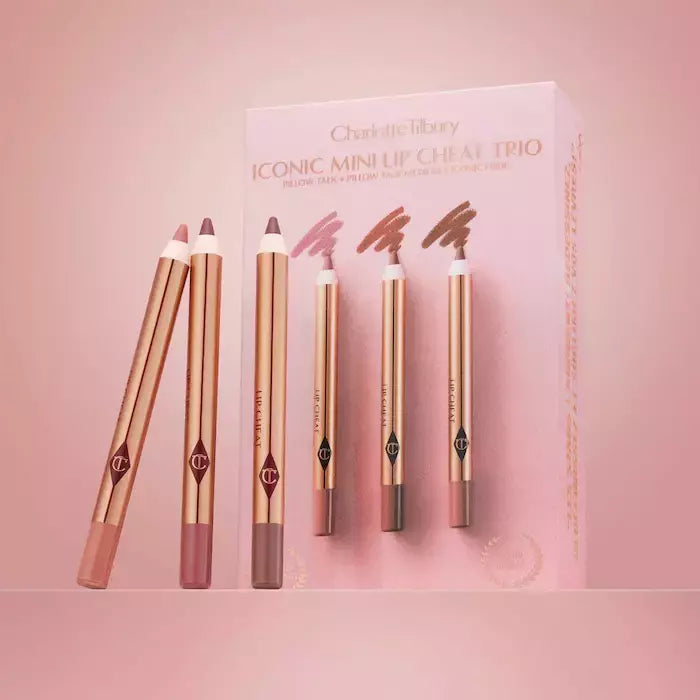 [PRÉ VENDA] Kit Mini Lip Iconic Cheat Charlotte Tilbury