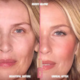 Unreal Lip + Cheek Glow Blush Stick Charlotte Tilbury Cor: Rosy Glow