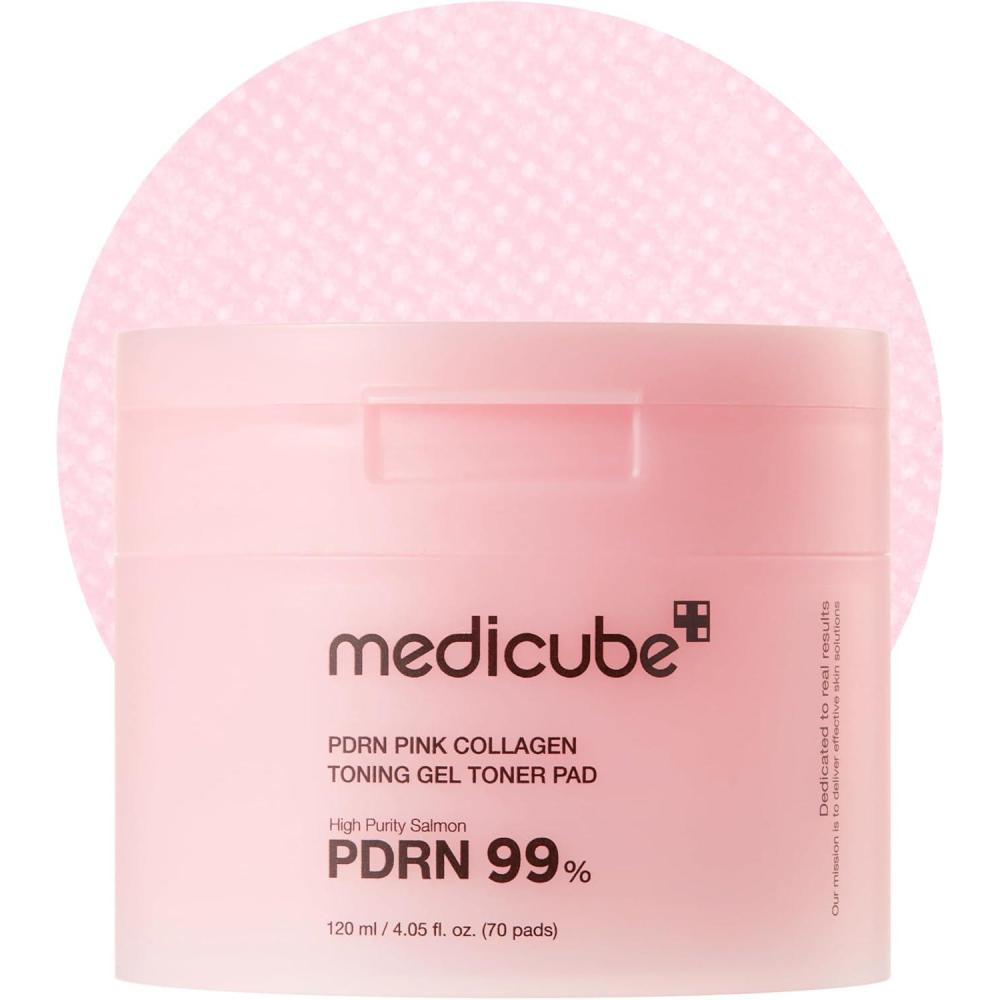 [PRÉ VENDA] PDRN Pink Collagen Toning Gel Toner Pad