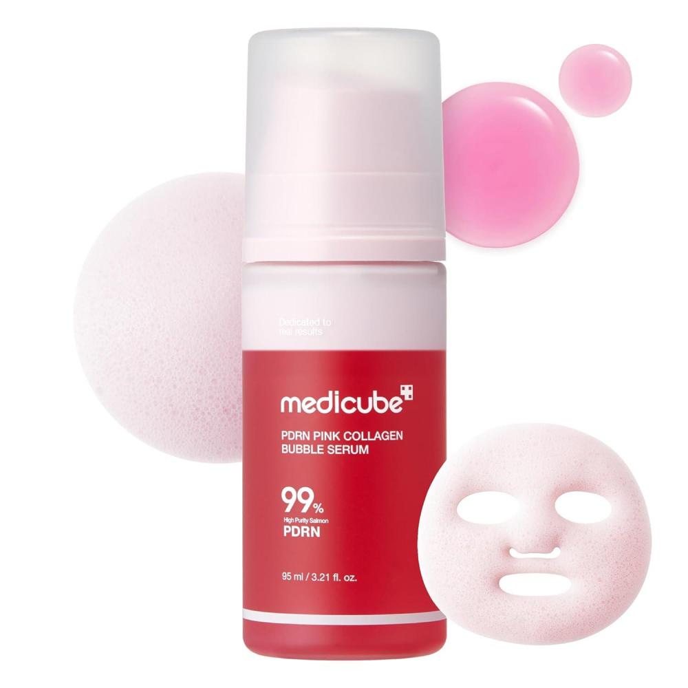 [PRÉ VENDA] Medicube PDRN Pink Collagen Bubble Serum