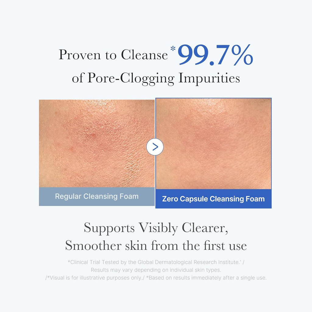 [PRÉ VENDA] Zero Pore SA Clear Capsule Cleansing Foam