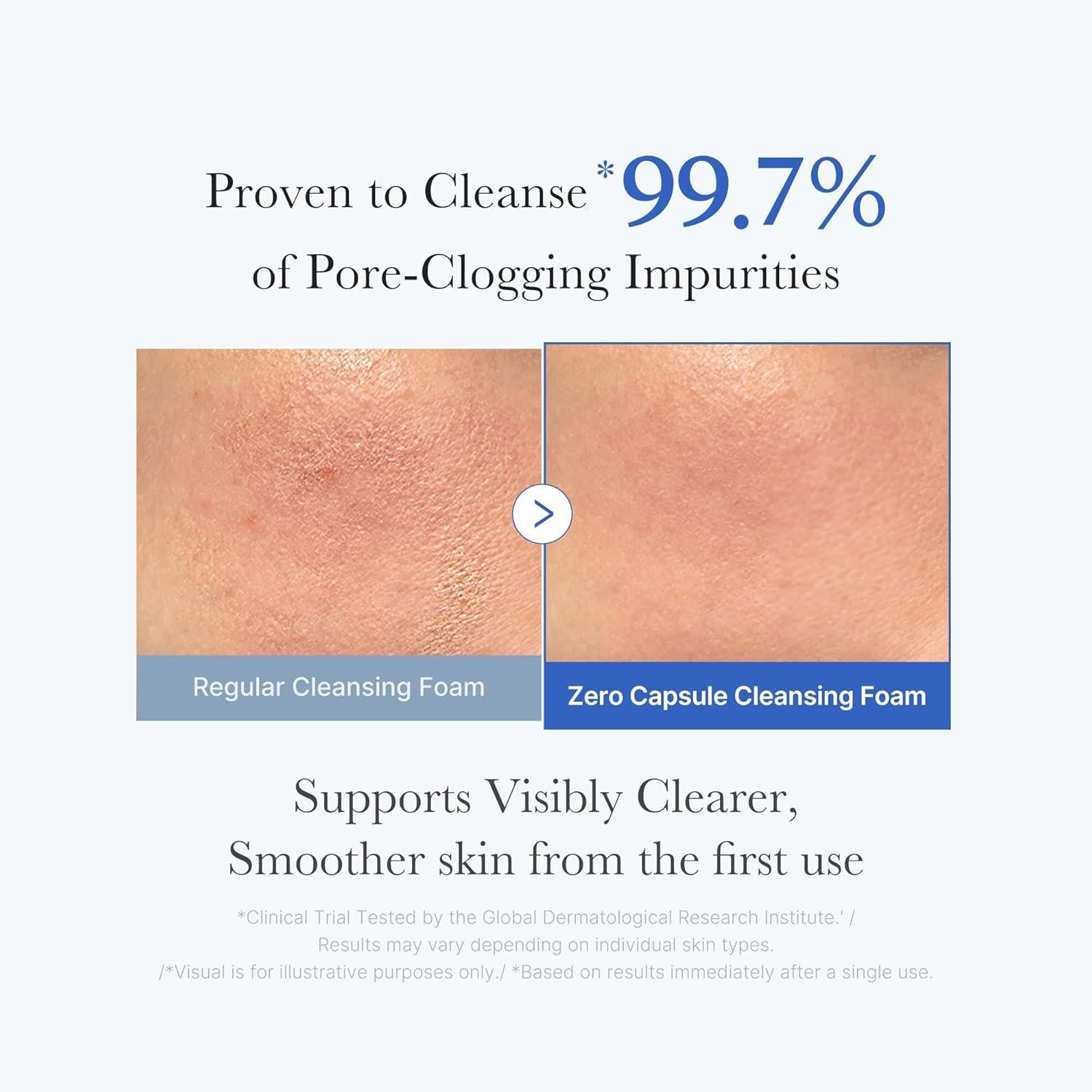 [PRÉ VENDA] Zero Pore SA Clear Capsule Cleansing Foam