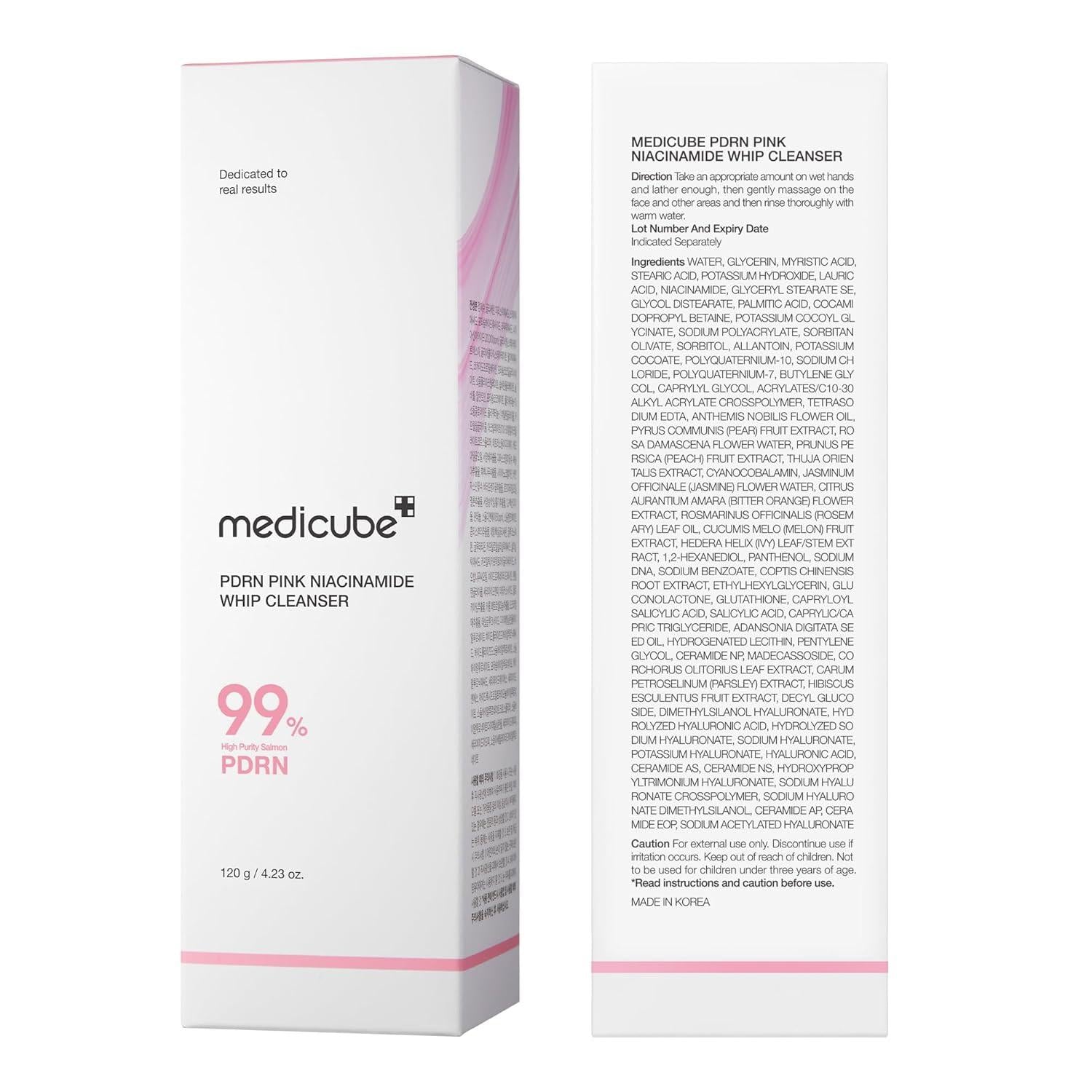 [PRÉ VENDA] PDRN Pink Niacinamide Whip Cleanser