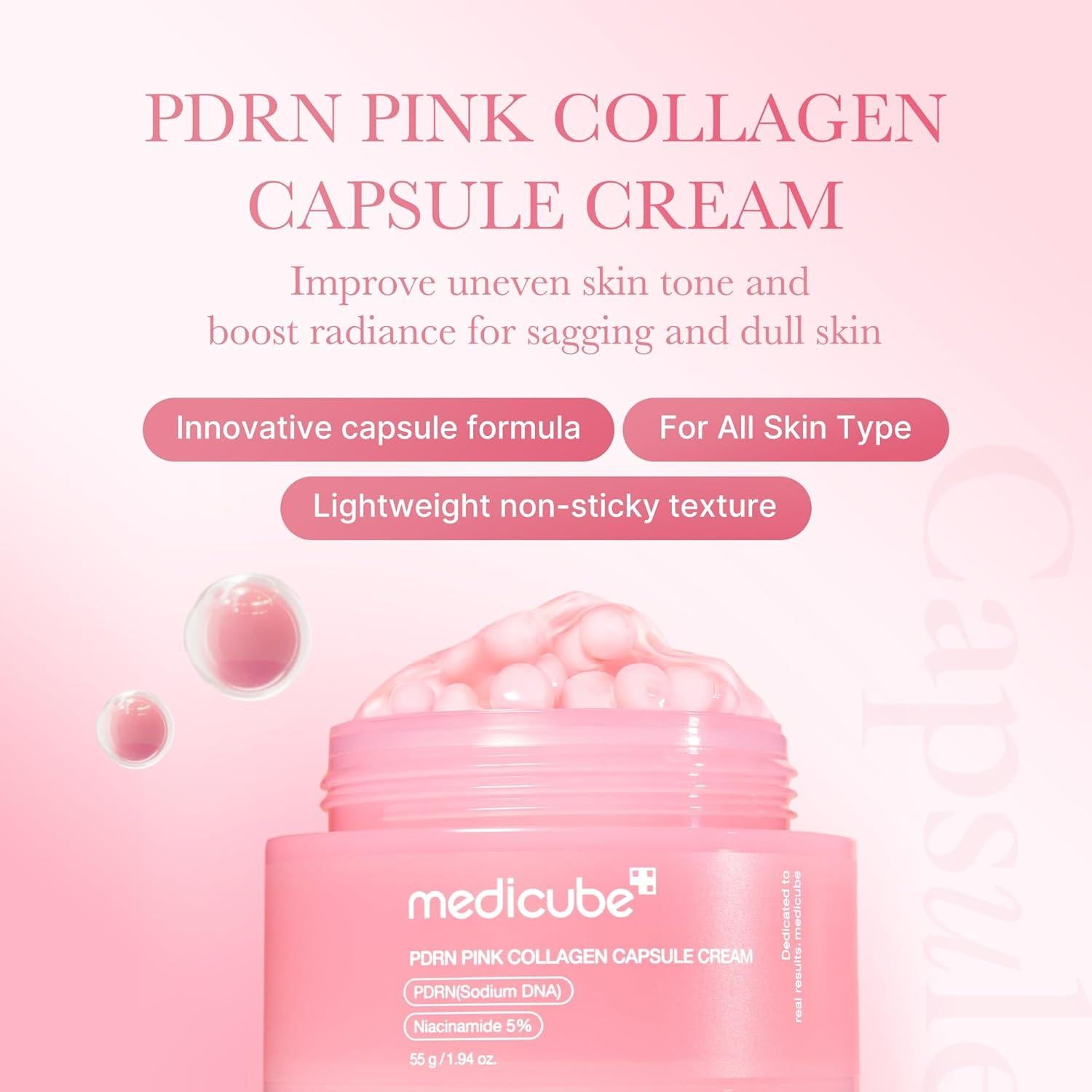 [PRÉ VENDA] PDRN Pink Collagen Capsule Cream