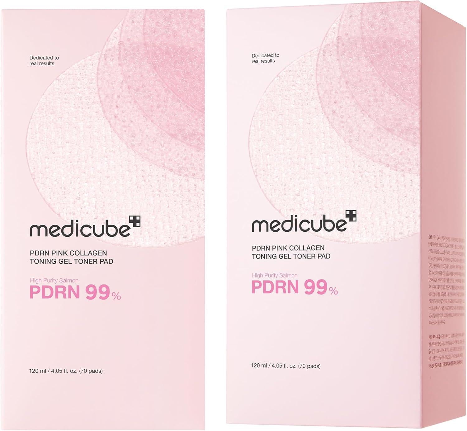 [PRÉ VENDA] PDRN Pink Collagen Toning Gel Toner Pad