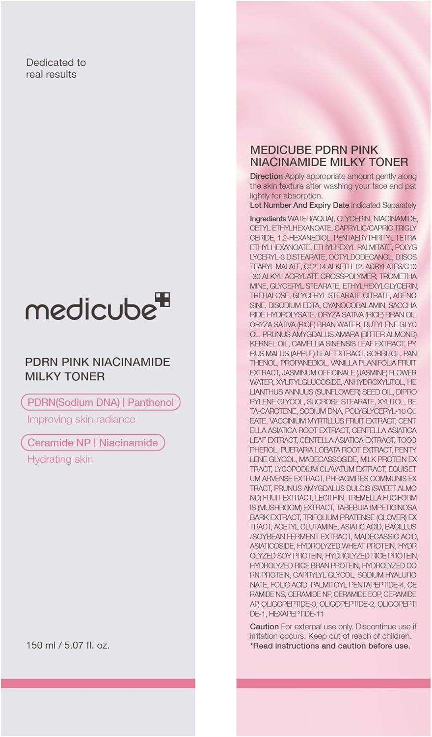 [PRÉ VENDA] PDRN Pink Niacinamide Milky Toner