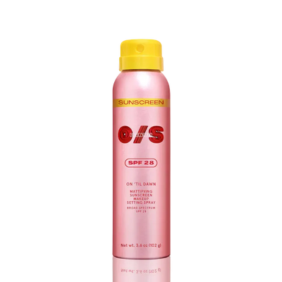 Mattifying Sunscreen Makeup Setting Spray SPF 28