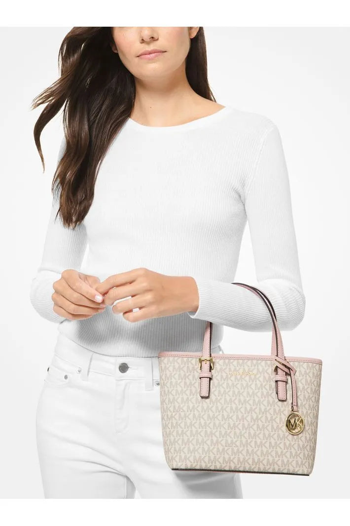 [PRÉ VENDA] BOLSA TOTE JET SET LOGO PEQUENA - MICHAEL KORS