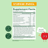 Kids’ Greens & Superfoods + Multivitamin - Tropical Punch