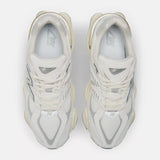 New Balance 9060 Sea Salt and Silver Metallic
